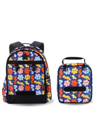 Boys Duet 16" Backpack With Detachable Lunch Box