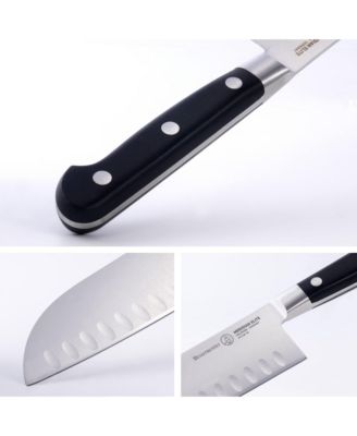 Meridian Elite Kullenschliff Santoku Knife, 7"
