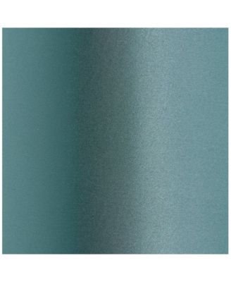 Soft Teal Medium Drum Lamp Shade 14" Top x 16" Bottom x 11" High x 11" Slant (Spider) Replacement with Harp