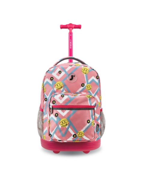 Рюкзак J World Sunrise 18" Kids Rolling для детей, цвет: Basketbally