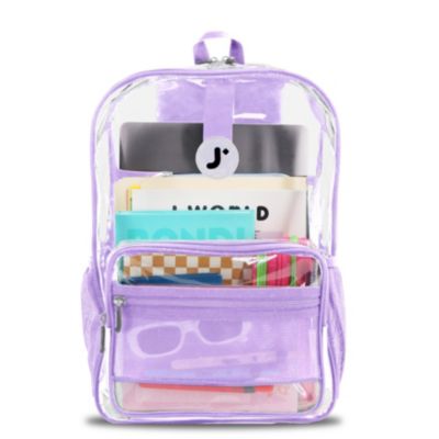Clear Transparent TPU Backpack for School