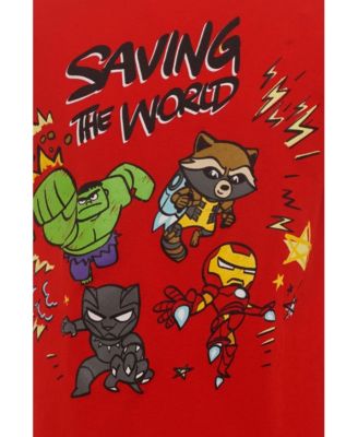 Boys Marvel 3 Pack T-Shirts