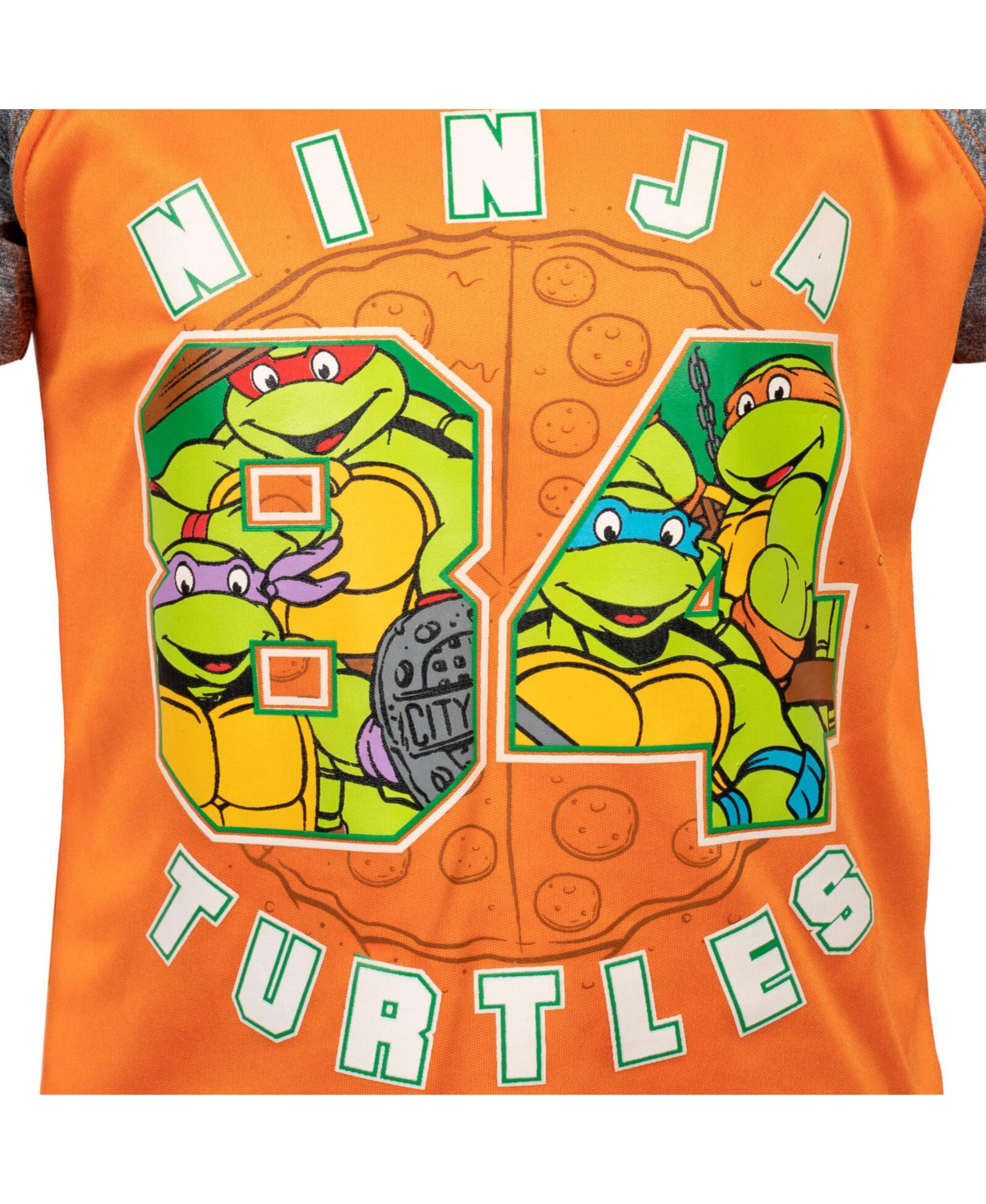 Teenage Mutant Ninja Turtles Toddler Boys Leonardo Michelangelo Raphael 3 Pack Athletic T-Shirts to -black/green