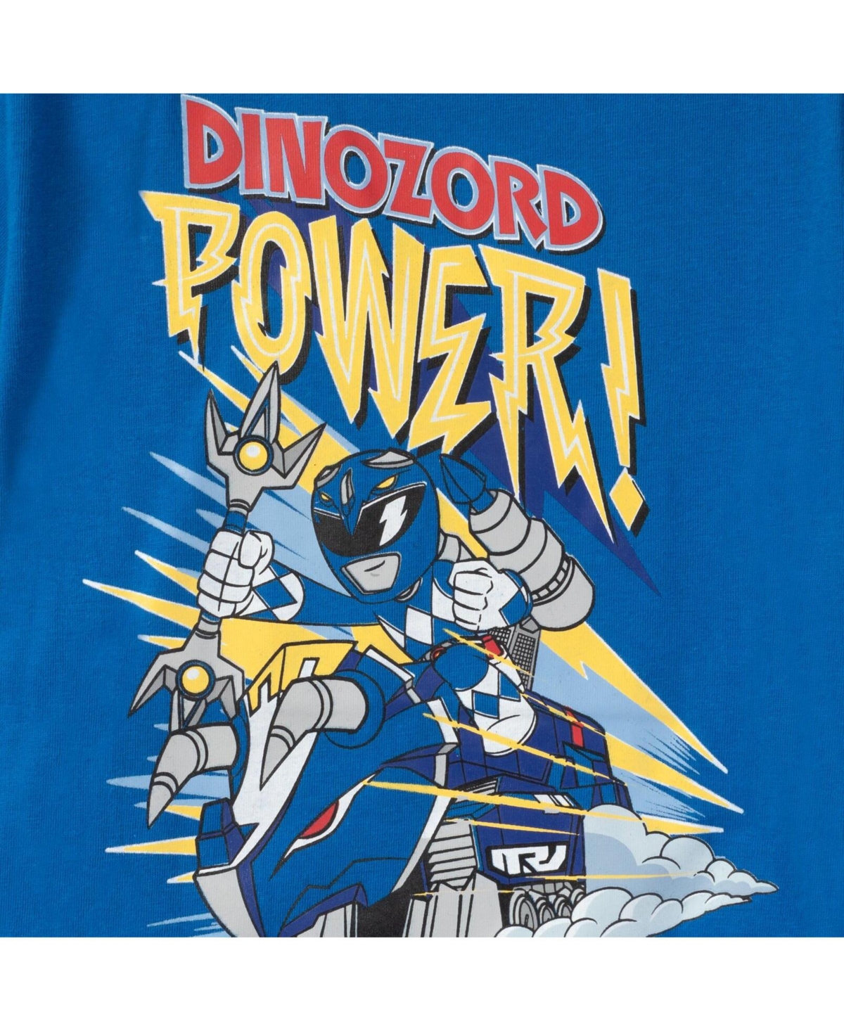 Power Rangers Toddler Boys 3 Pack Graphic T-Shirt -blue/gray