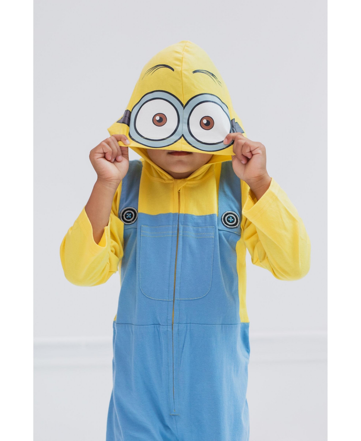 Despicable Me Little Boys Minions Zip Up Costume Coverall to