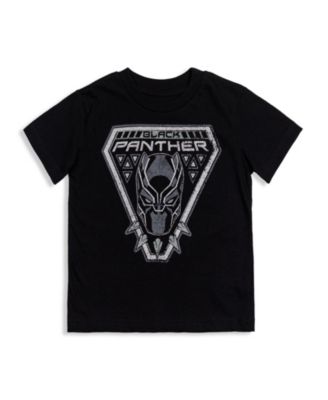 Boys Marvel Spider-Man Black Panther Iron Man Hulk Captain America 2 Pack Graphic T-Shirts to