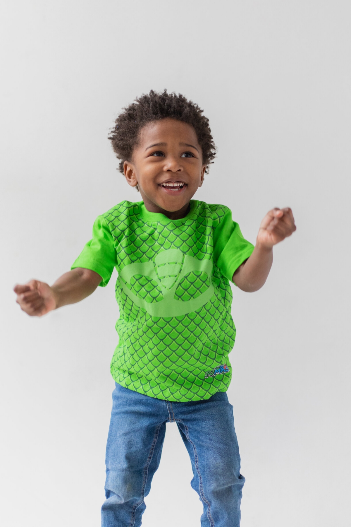 Pj Masks Toddler Boys Gekko Catboy Owlette 3 Pack Graphic T-Shirts to -green/red
