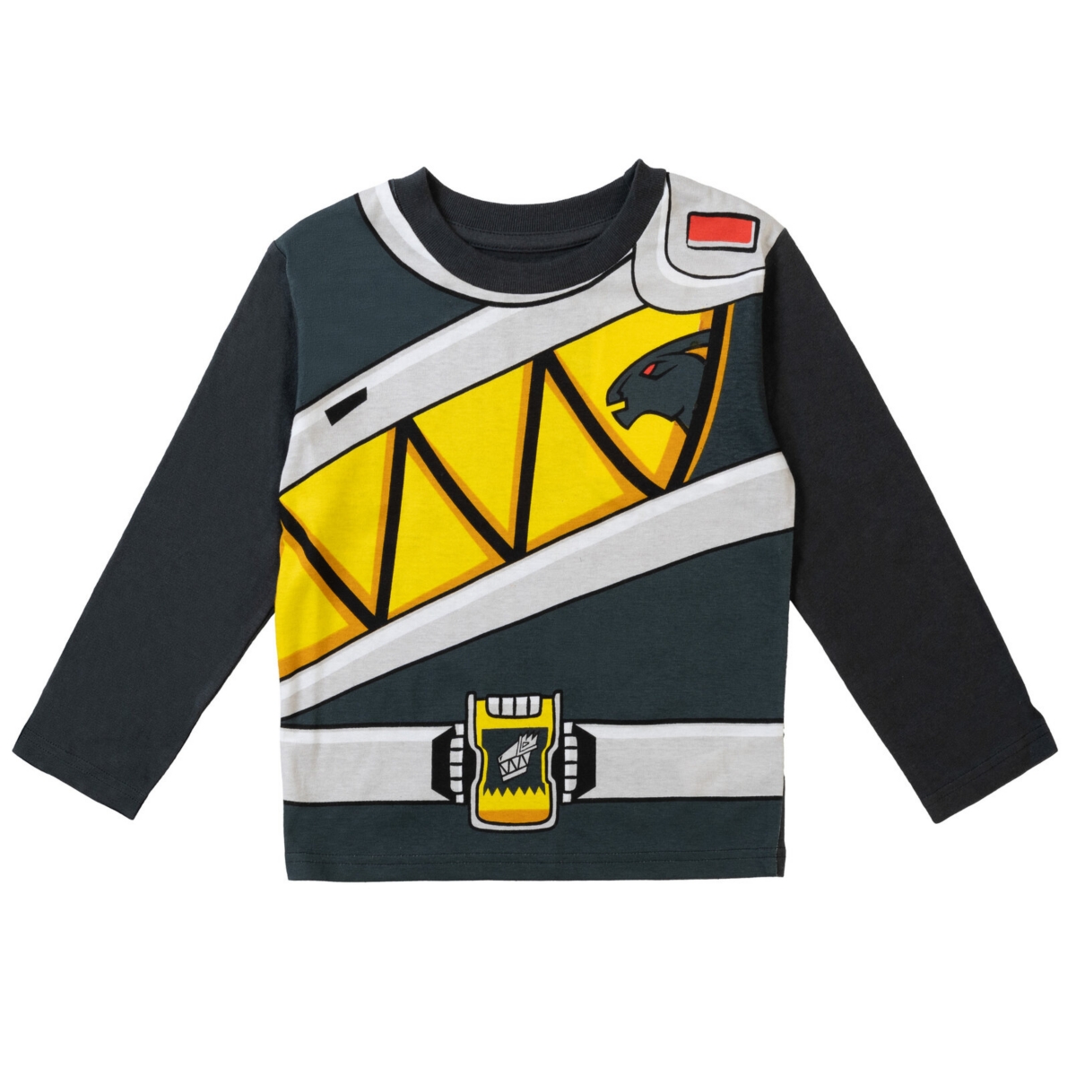 Power Rangers Toddler Boys Blue RangerRanger Zach 3 Pack Cosplay T-Shirts to - Red/blue/charcoal