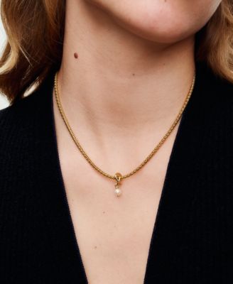 14K Gold-Plated Turquoise Blue Eternity Circle Dangle Charm