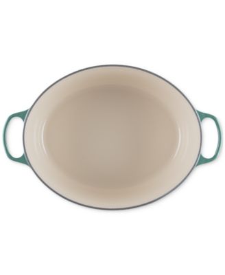 15.5 Quart Enameled Cast Iron Oval Dutch Oven