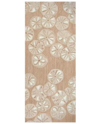 Liora Manne' - Capri Sea Biscuit 8'x8'4" Round Area Rug