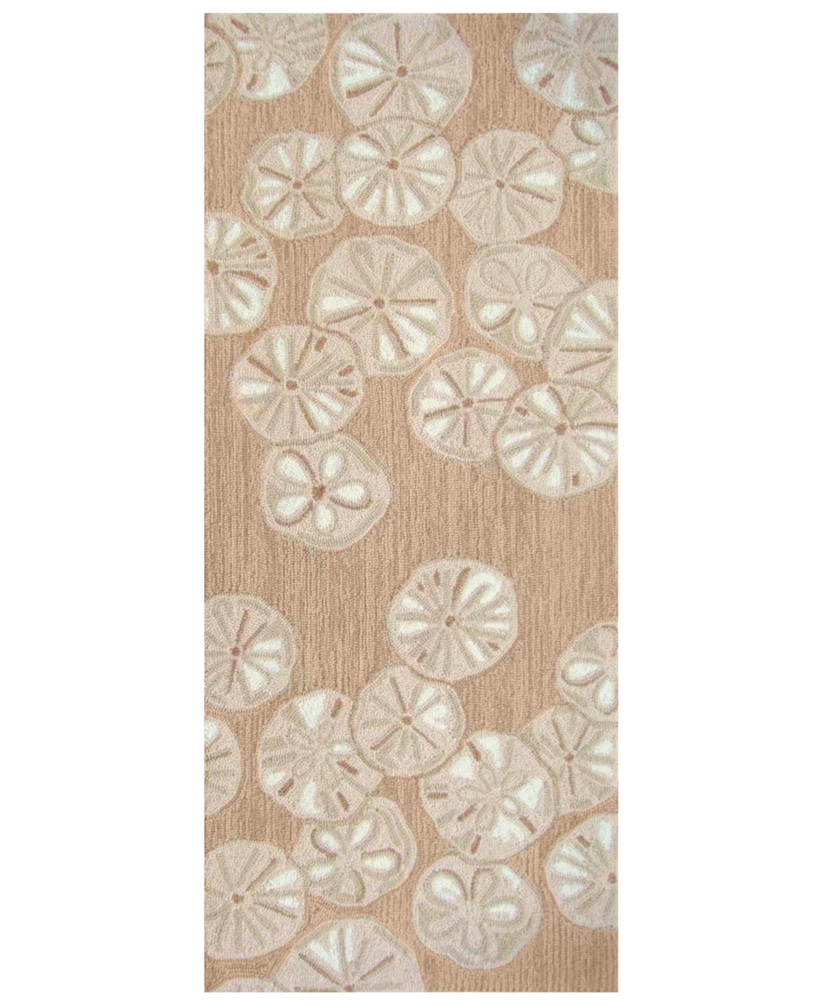 Liora Manne Capri Sea Biscuit 2'x5' Area Rug In Camel