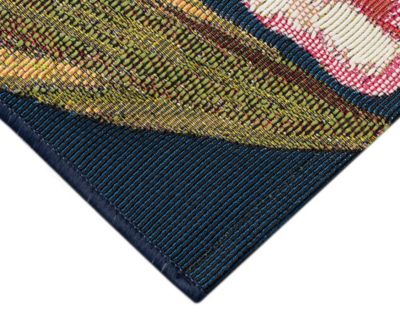 Liora Manne Marina Hallo Holland Rug Collection In Navy