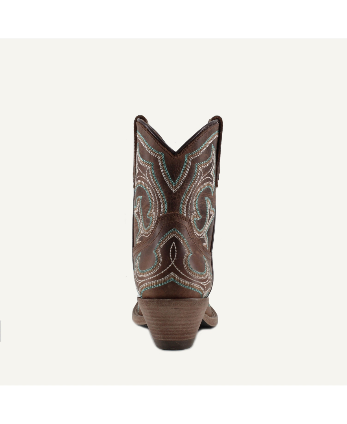 Buck & Brana Regina Leather Cowgirl Boots - Classic Western Elegance & Comfort