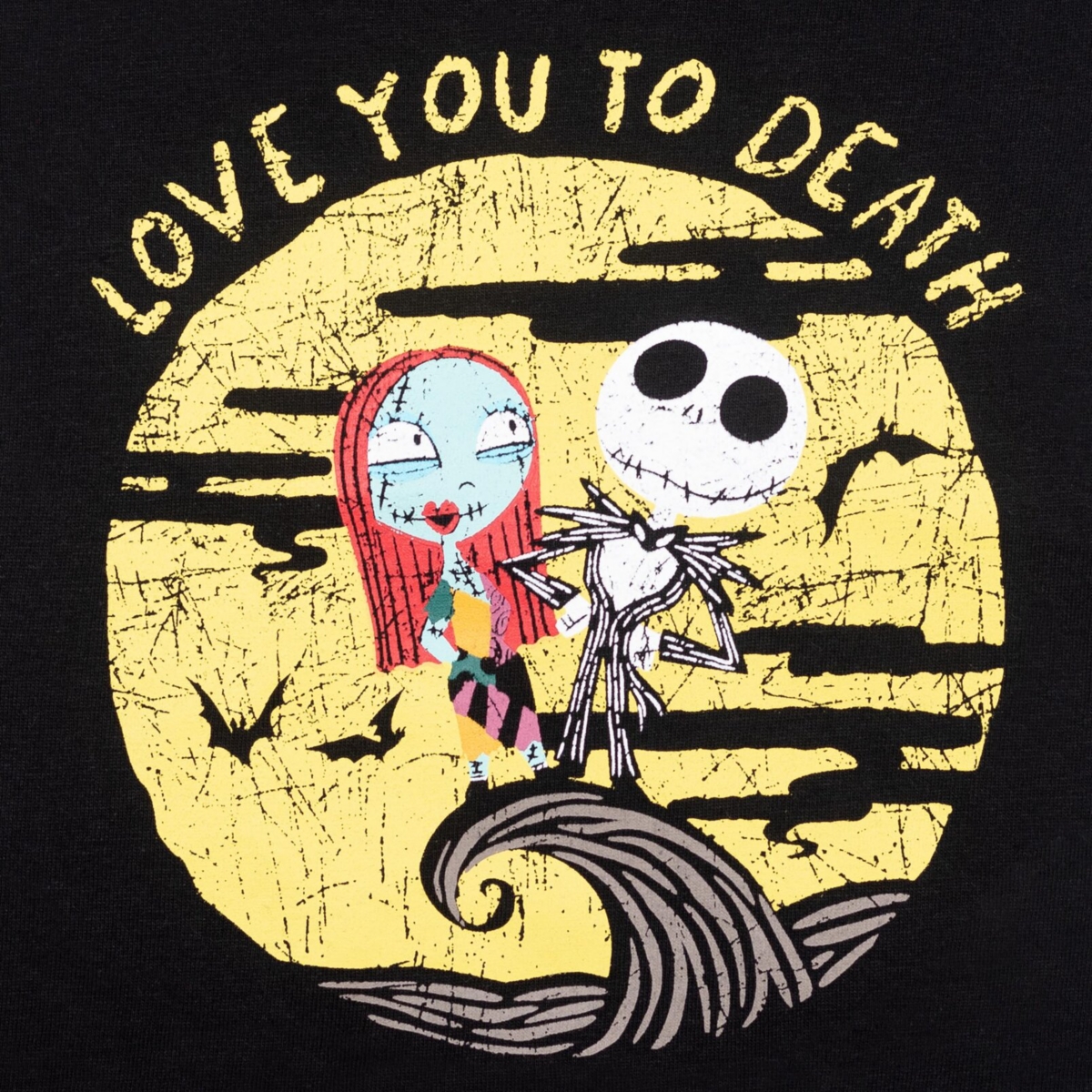 Disney Toddler Girls Nightmare Before Christmas 3 Pack T-Shirts to -black/red