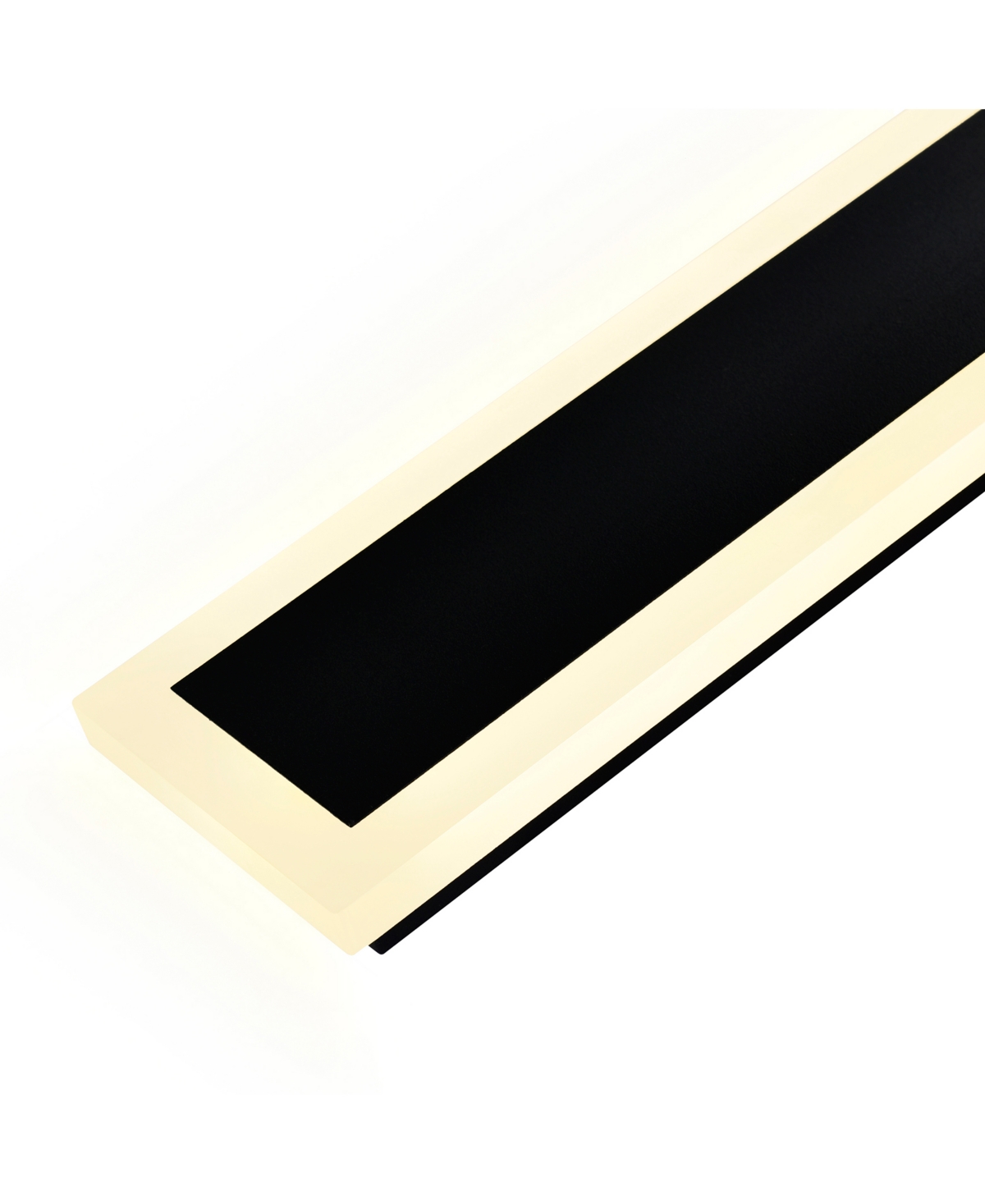 Shop Cwi Lighting 40" Metal Malibu Led Outdoor Wall Light In Black