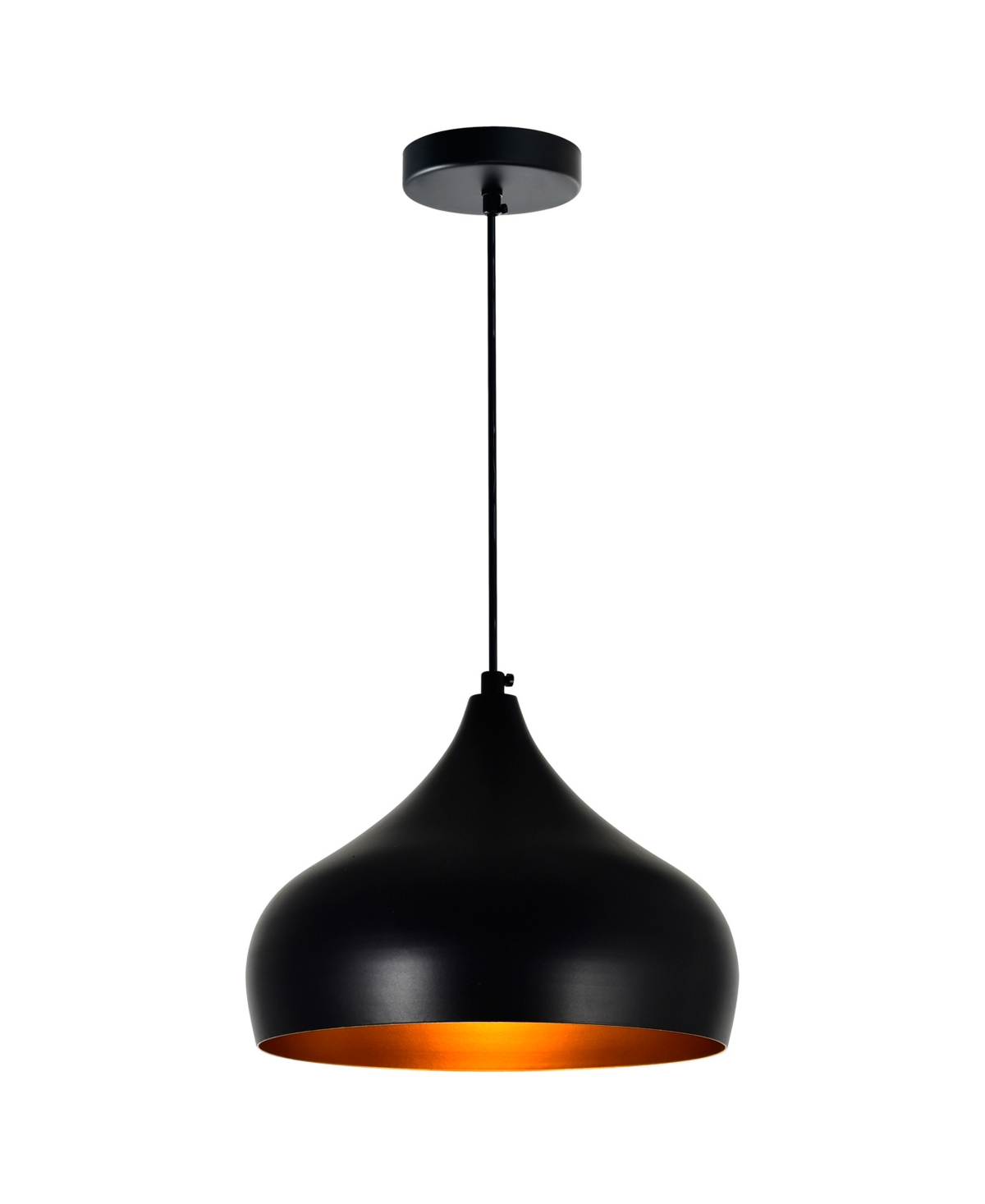 CWI LIGHTING 9" METAL DYNAMIC 1 LIGHT DOWN PENDANT 