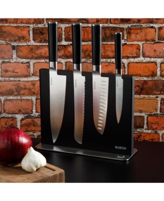 Magnetic Knife Double Sided Block Holder (11" X 8.5" X 4") W/ Anti Skid Base