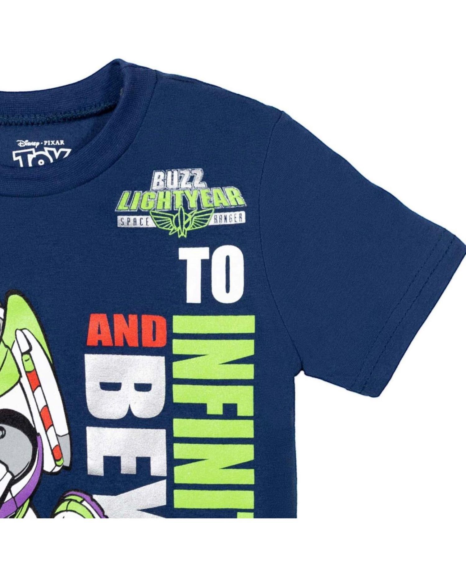 Toddler Boys Disney Pixar Woody Buzz Lightyear Bo Peep Rex Athletic T-Shirt Mesh Shorts Outfit Set