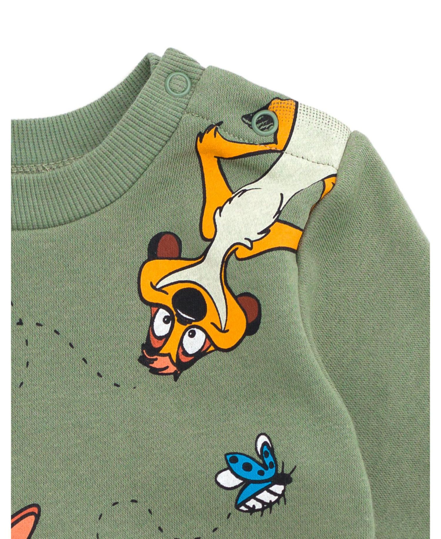 Toddler Boys Lion King Mickey Mouse Winnie the Pooh Toy Story Fleece Sweatshirt and Pants Outfit Set Newborn to
