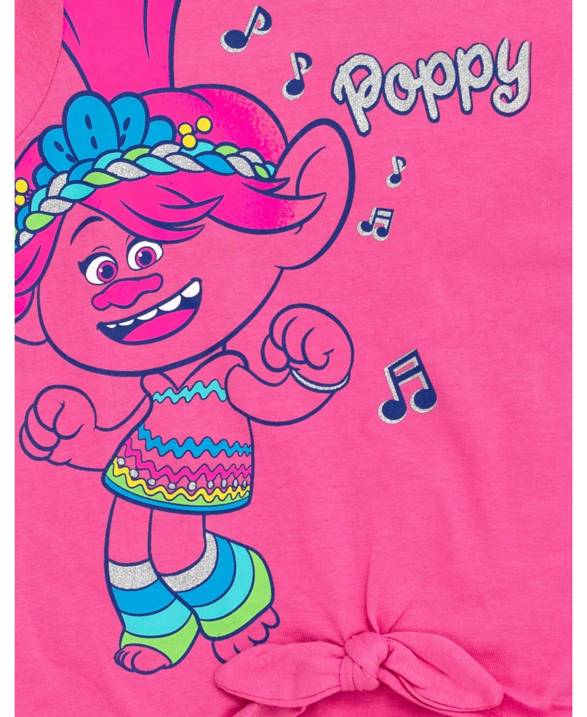 Dreamworks Toddler Girls Trolls Poppy Viva Tunic T-Shirt and Leggings Outfit Set -/ multicolor