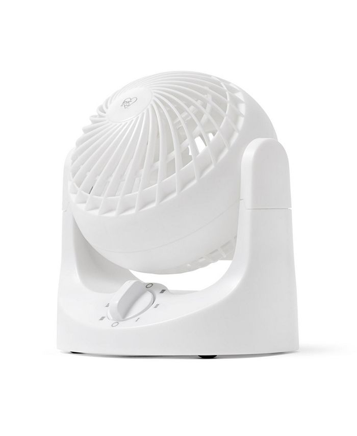 IRIS USA WOOZOO Fan, 10 Speed, 6 angles, 65° Adjustable Tilt, White - White - ONE SIZE