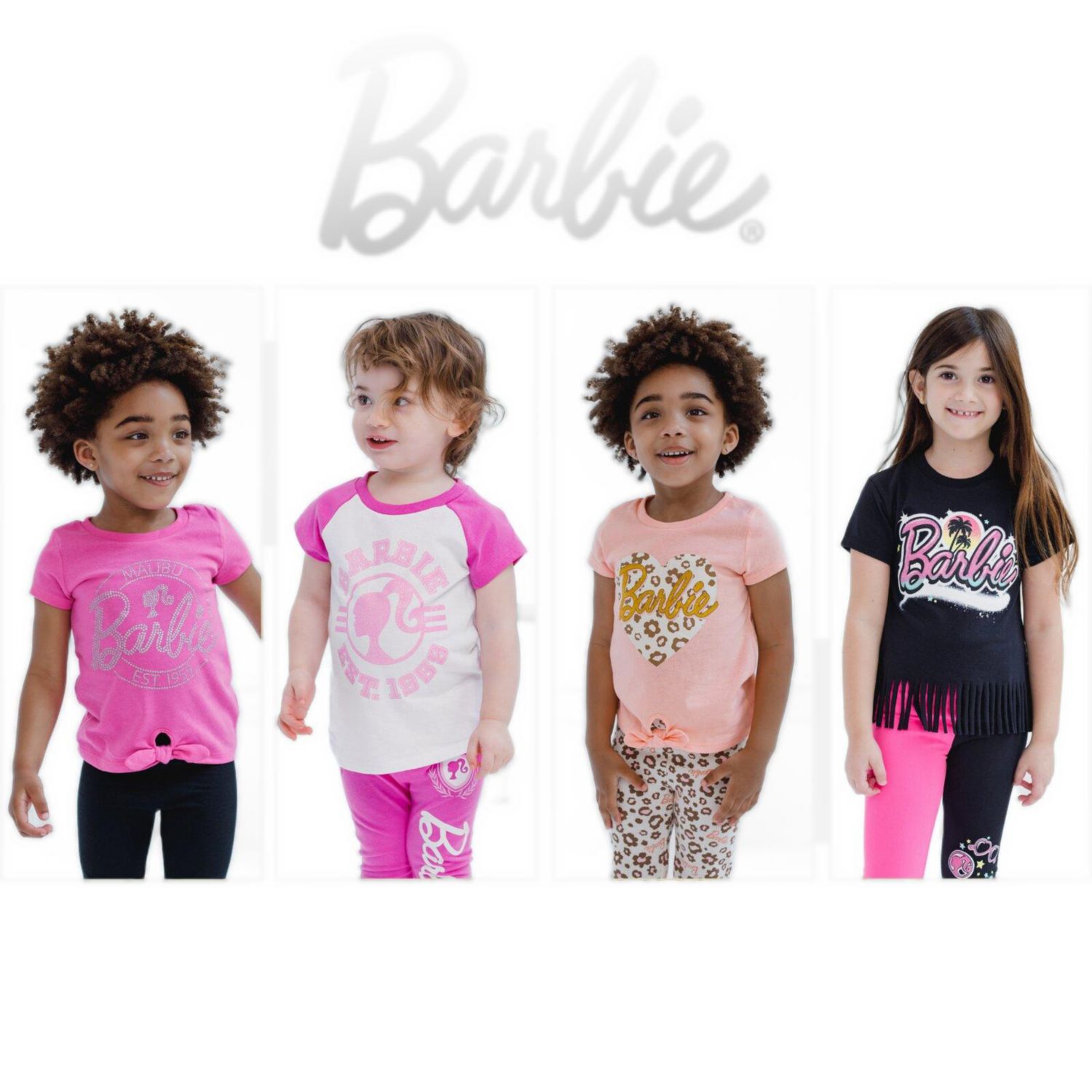 Toddler Girls 2-Piece T-Shirt and Leggings Set