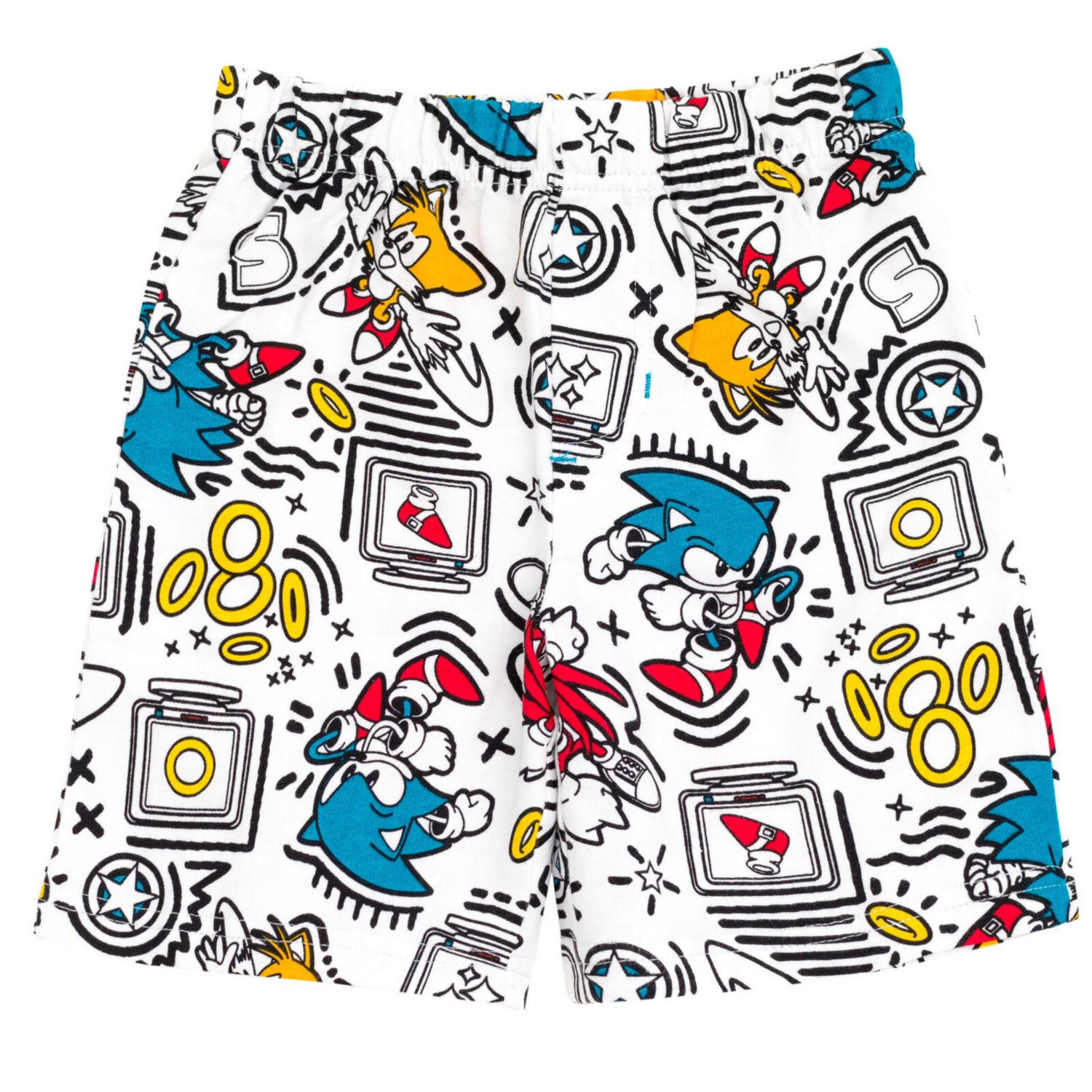 Little Boys (4-16) Sonic the Hedgehog 2-Piece Tee and Shorts Set