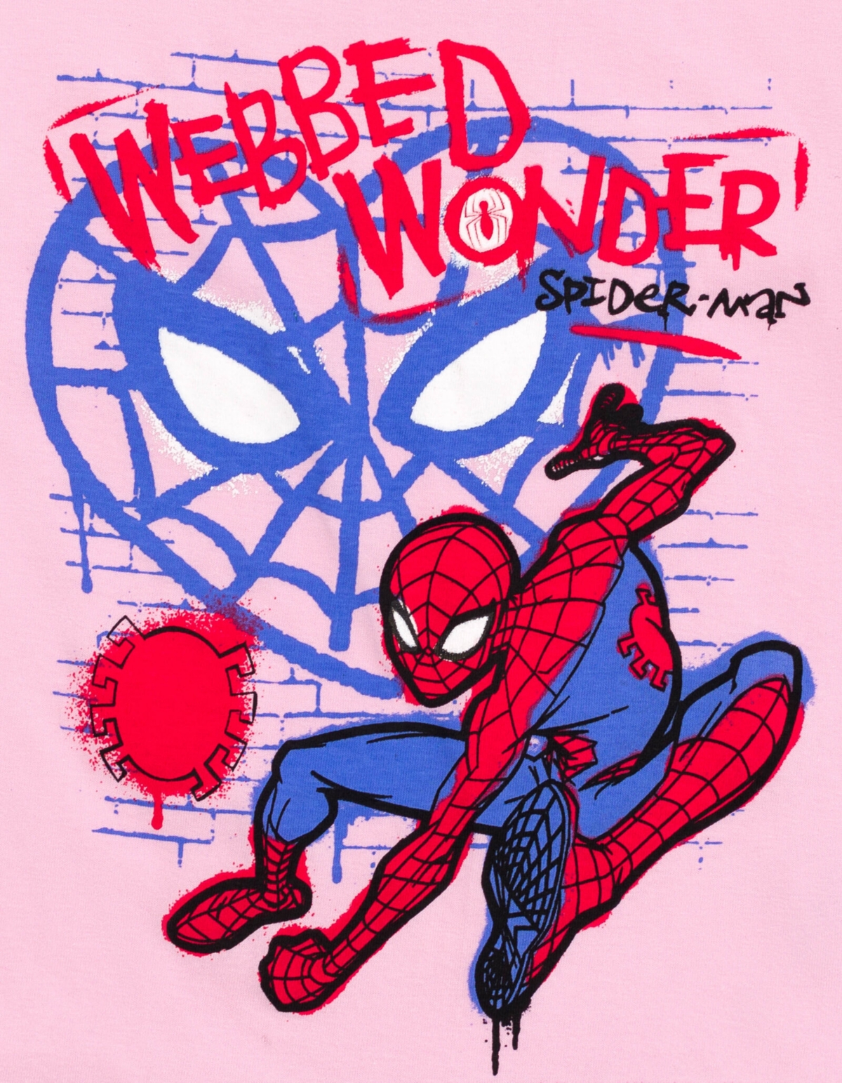 Marvel Spider-Man Girls T-Shirt and French Terry Dolphin Shorts Outfit Set Toddler to Big Kid