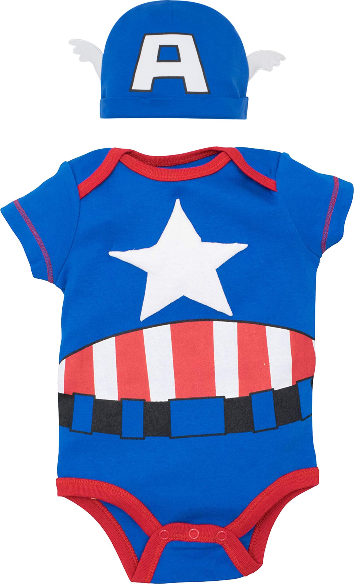 Baby Boys Cosplay Bodysuit and Hat Set
