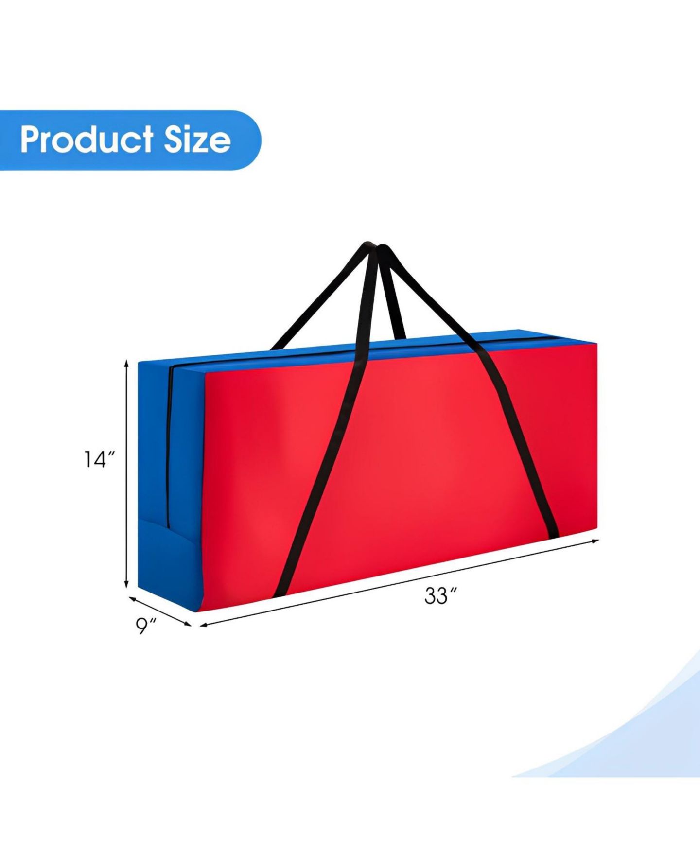 Детские игрушки SKONYON Giant 4 in A Row Storage Carrying Bag for Jumbo 4-to-Score Game Set Only Bag — фото 2