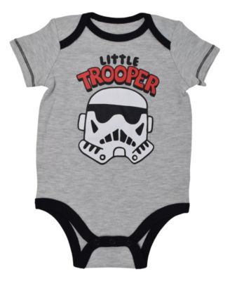 Baby Boys Chewbacca C-3PO R2-D2 Darth Vader Yoda 5 Pack Short Sleeve Bodysuits Newborn to