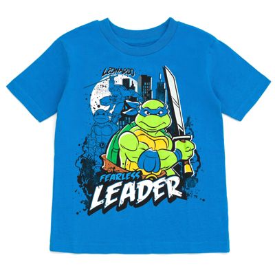 Toddler Boys Leonardo Michelangelo Raphael Donatello 4 Pack T-Shirts