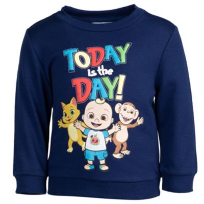 Toddler Boys Fleece Pullover Sweatshirt and Pants Set