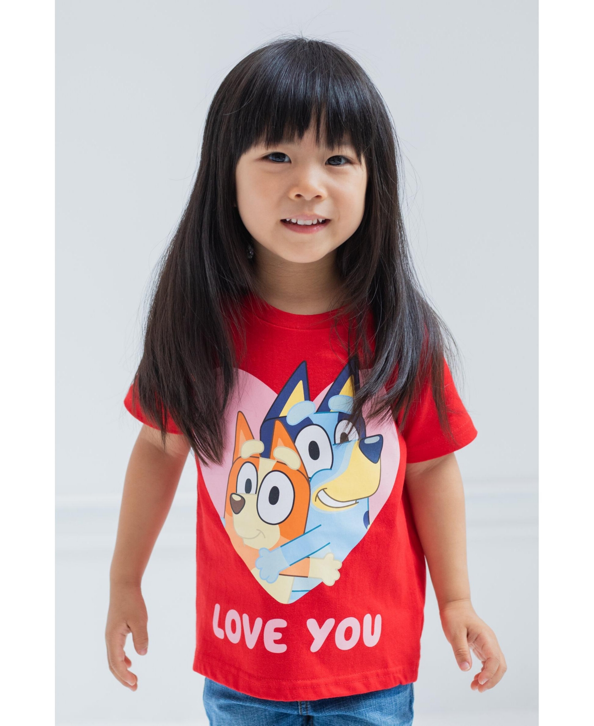 Bluey Toddler Boys T-Shirt -/ valentine's day