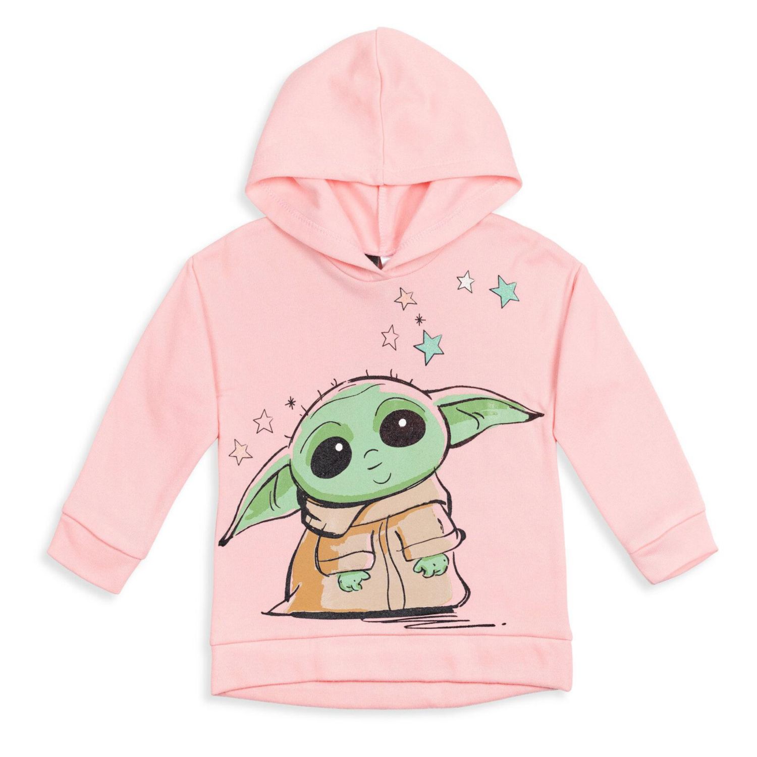 Grogu Girls' 6-16 Fleece Hoodie and Leggings Set