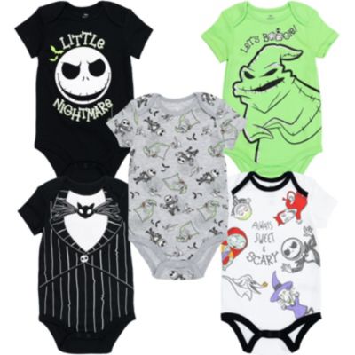 Nightmare Before Christmas Baby Girls 5 Pack Bodysuits - Multi 39$