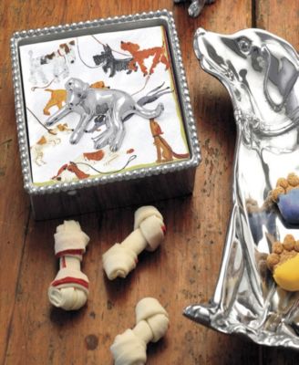 Labrador Beaded Napkin Box Set