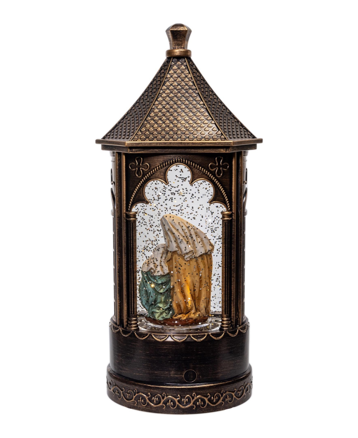 Kurt Adler 11.5-Inch Battery Operated Lighted Nativity Water Lantern