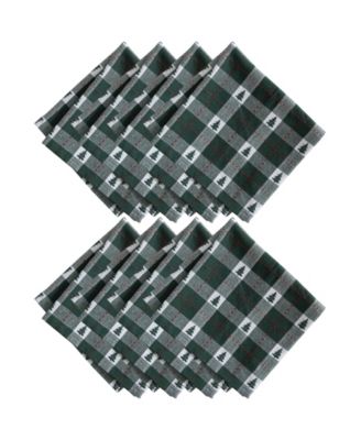 Sherwood Tree Dobby Cotton Napkins 17"x 17", Set of 8