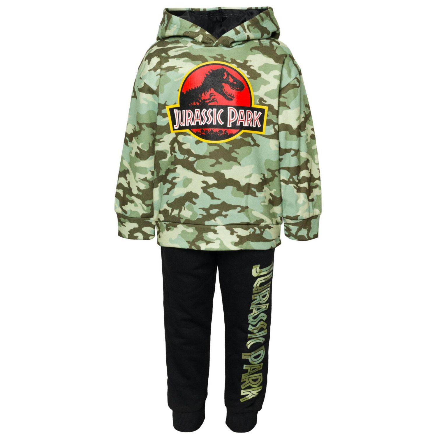 T-Rex Boys' 2-Piece Fleece Hoodie and Pants Set