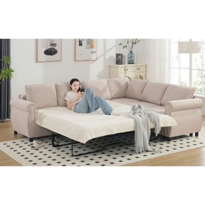 Sprawling Sectional Sofa for Relaxing and Entertaining