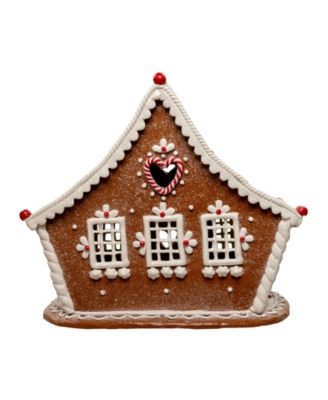 7.87-Inch Battery Operated LED Gingerbread House