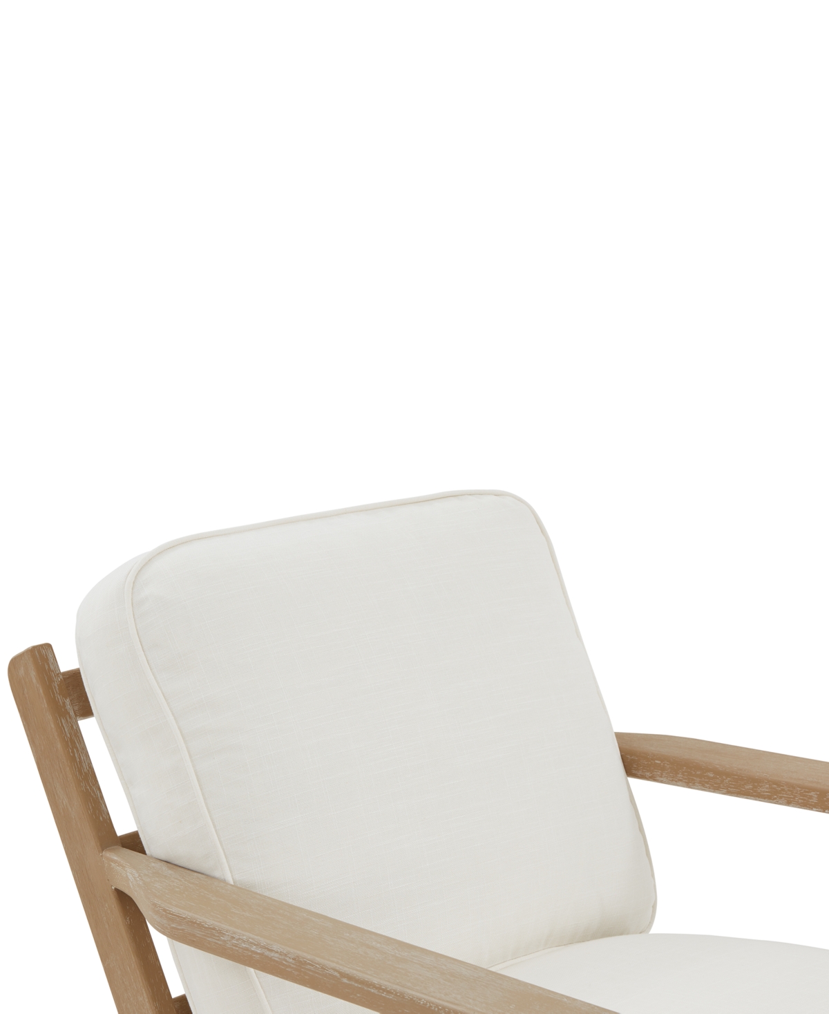 Macy's Keiffer 28" Accent Chair, Created For  In Lena Off White
