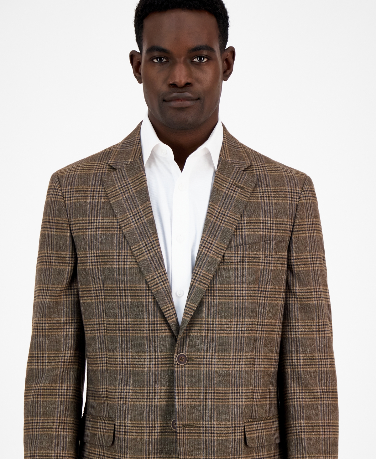 Nautica Men's Modern-Fit Pattern Sport Coat