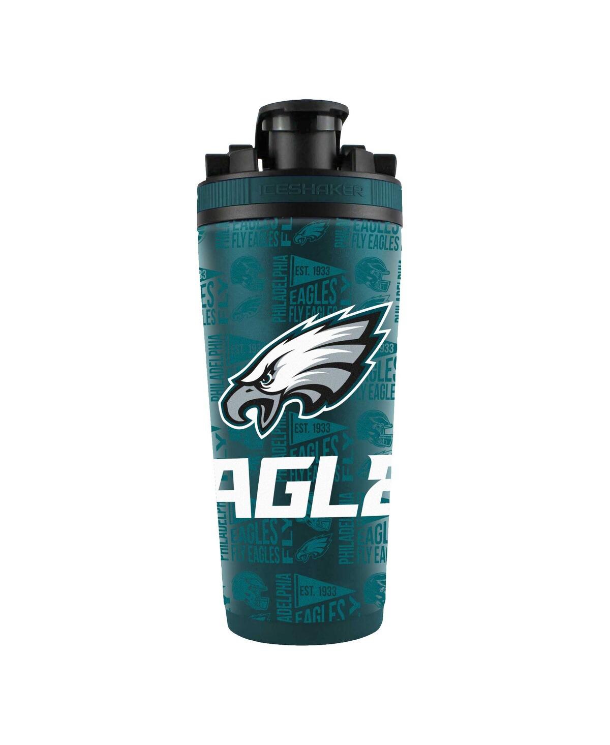 Ice Shaker Philadelphia Eagles 26oz. 4d Stainless Steel  Bottle In No Color