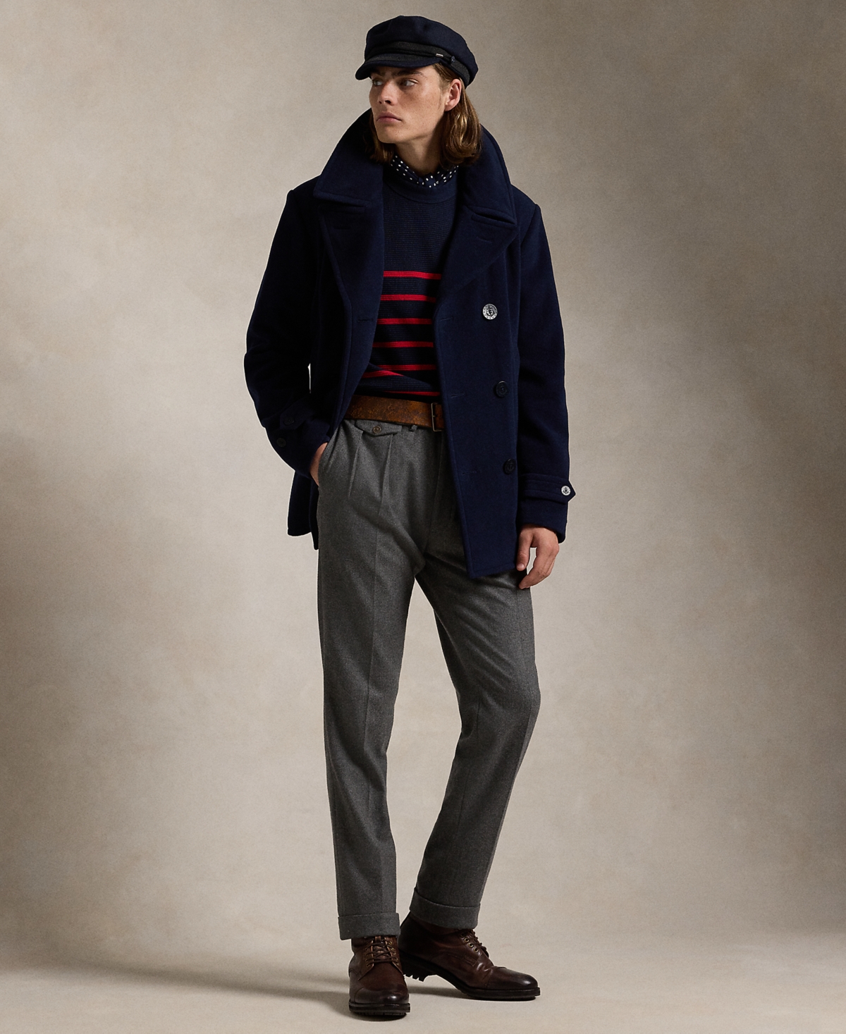 Polo Ralph Lauren Men's Twill Peacoat