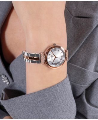 Women's Analog Two-Tone Steel Watch 28mm