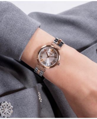 Women's Analog Two-Tone Steel Watch 28mm