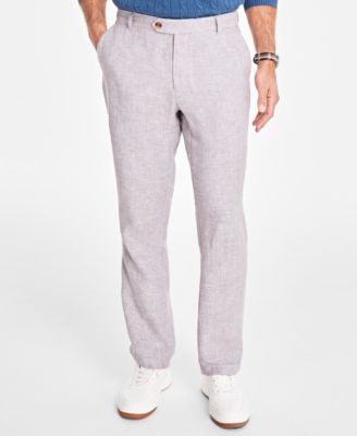 Men's Linen Cross-Dye Pants, Created for Macy's